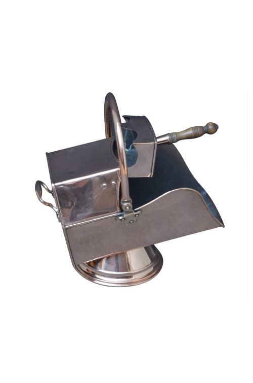 Arts And Crafts Coal Helmet Copper Coal Bucket - Image 2